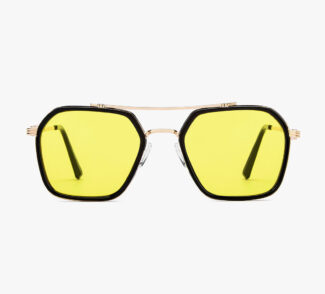 Vincent Chase Gold Yellow Full Rim Geometric