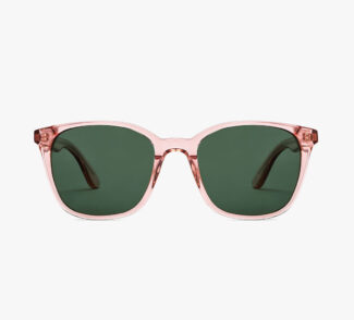 Transparent Green Full Rim Wayfarer Sunglasses