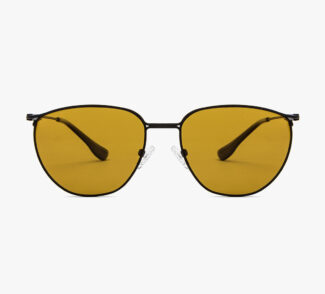 Yellow Black Full Rim Cat Eye Vincent Chase Polarized