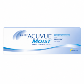 1-DAY ACUVUE® MOIST for Astigmatism Contact Lenses – 30 Pack