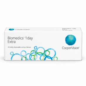 CooperVision Biomedics 1 Day Extra Contact Lenses – 30 Pack